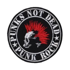 Punk Rock Back Patches