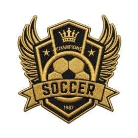 Soccer Iron-On Patches