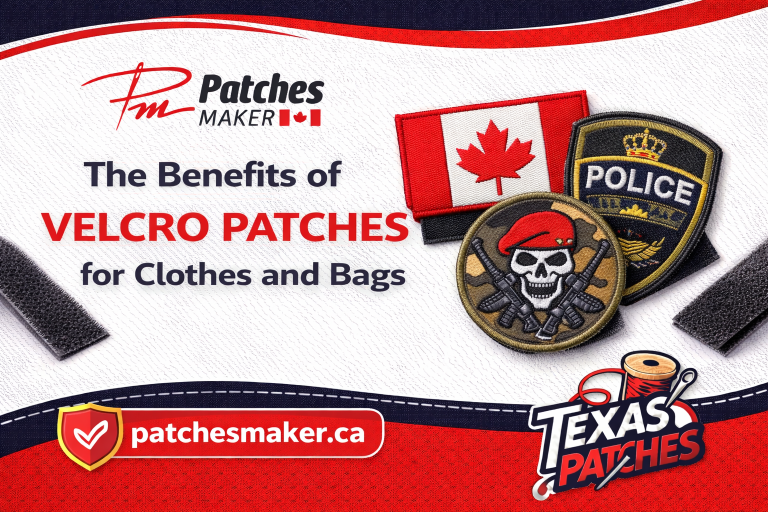 Velcro patches for clothes and bags